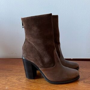 ALLSAINTS two tone Hessain Boot never worn
